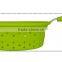 Silicone Food Steamer Silicone Colander Stainless Steel