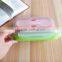 Smart Flap And Lock Folable Silicone Food Storage Lunch Box Container
