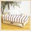 ZAKKA jute linen napkin tissue foldable box