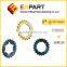 Undercarriage drive roller chain sprockets for excavator