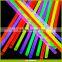 100 8" Glow Sticks Light up Glow Sticks Bracelets Necklaces Mixed Colors Party Supplies