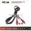 2015 High End 2 RCA Audio Roll Cable