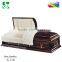 New design high quality useful American style wood casket