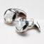 New best sell design oval metal cufflinks stripe cuff link