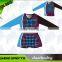 Wholesale customized sublimation youth cheerleading uniforms sleeveless new designs /OEM sexy cheerleading dresses
