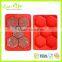 2016 Amazon Hot Sale Food Grade 5 In 1 Silicone Burger Press Mold