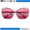 Novelty design colorful frame pink fashion girls sunglasses