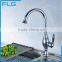 High Quality Brass Chromed Flexible European Kitchen Faucet