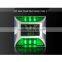 Cat Eye Reflector Aluminum Solar Road Stud Green Steady Night Light