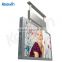 55 inch Double sided sunlight readable retail window display for transverse