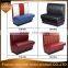 catering fast food restaurant booth seating with double seat