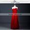 RSE600 Red Wedding Cheap Bridesmaid Dresses With Shawl