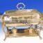 hotel used chafing dish | brass made chafing dish | metal made chafing dish | stylish chafing dish