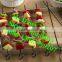 circle type BBQ skewers set/BBQ skewers with stand/BBQ kabob rack