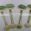 dark green genuine jade roller, cold stone mini eye massager,natural jade mini smart massager roller