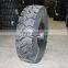 Excellent quality resilient polyurethane solid forklift tire 3.00-15