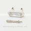 Europe style electronic 2 solid cnc machining hollow pin with custom plug