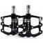 KACTUS 16C Bike MTB Mountain Magnesium Alloy Pedals BMX Bike Flat Platform CNC Steel 3 Bearings Axle