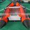 QingDao Airbeother pvc material aluminium floor high speed inflatable fishing boat