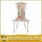 hot golden stainless steel wedding chiavari chair for wedding reception