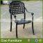 aluminum outdoor furniture cast aluminum outdoor table and chair