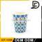 Drinkware ceramic coffee mug without handle, custom coffee mug