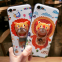 Cartoon silicone back cover case mobile Phone Cases for iPhone7/7Plus/6/6s/6plus/6splus Cell Phone Shell Soft Case