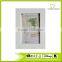 MDF Wood Display White Single Photo Frame With Triangle Hook
