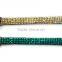 Gem Bracelet with Zinc alloy locking part, Hot Sale Gift Leather with Crystal Gem Decoration
