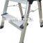 WR2294D 2 step aluminum ladder household agility step ladder up by one side Step Ladder