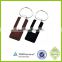 Personalized durable leather strap key ring