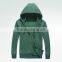 Custom Zip up wholesale plain black high quality men hoodies