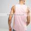 Cheapest New Design Custom Manufacture Grey Color Gym Wear Comfortable 35% Cotton 65% Polyester Fashion Running Men's Tank Vest