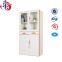 China manufacturer steel storage cabinet with middle drawers