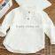 2-7 years Wholesale 2017 New Girls Shirt Autumn Long Sleeve Fashion Cotton Linen Girls Blouses