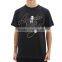 Thin printed elongated cotton t-shirt