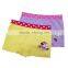 Seamless cheap Micky print kid underwear panties cute comfortable girls boxer briefs