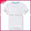 Wholesale price men round neck high quality blank white t-shirt