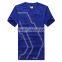 New Design Short Sleeve Sport Gym Casual Singlet Suit Men Polyester Tops