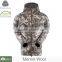 High quality durable designer cheap merino wool men camouflage hunting jacket,camouflage jacket