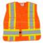 100%polyester knitting waistcoat CE EN471 CLASS2 trrafic reflective safety vest reflective jacket