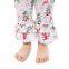 Kids wear christmas pajamas ruffle icing raglan top shirts and reindeer leggings baby outfit for children