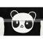 2pcs Boys Panda Printed Clothes Set Summer Kids Black Clothes Outfit