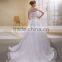 A-Line Strapless Long Trailing With Beaded Sash wedding dress AS01202