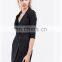 hot sale unlined short hem three-quarter sleeve formal girls' tuxedo dress