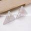 New arrival simple colorful geometrical shaped tortoise and acrylic stud earring