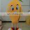 custom fruit mascot for advertising