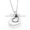 Fashion elegant jewelry roman numerals ceramic neckless pendant