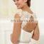Satin trumpet bridel dress