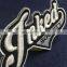 Factory Custom 3D Embroidery Brand Name Logo Patch For Clothing